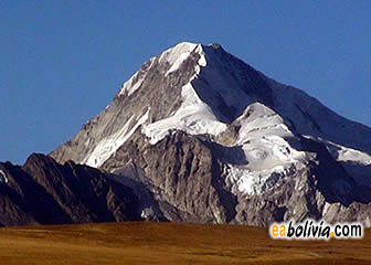 Deshiele del nevado de Huayna Potosí