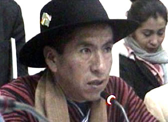 Gualberto Cusi Mamani, magistrado del Tribunal Constitucional Plurinacional.