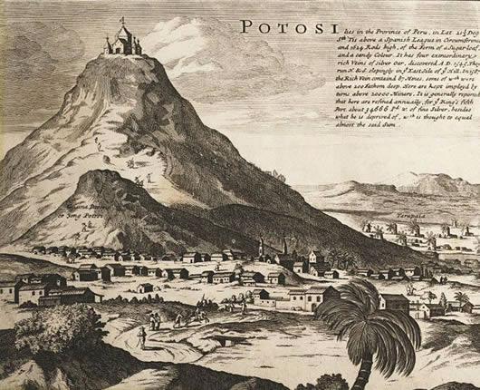 Fundación de Potosi, 1 de abril de 1545.