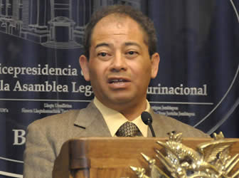 Carlos Romero, ministro de la Presidencia.