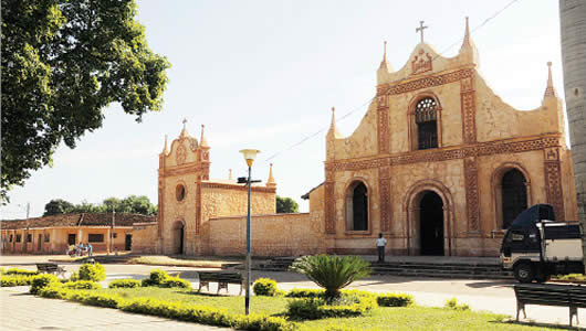 San José de Chiquitos, el único conjunto misional (Templo)