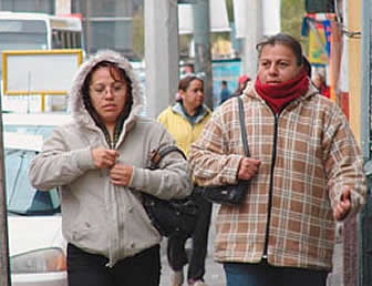 Descienden drásticamente las temperaturas en Bolivia.