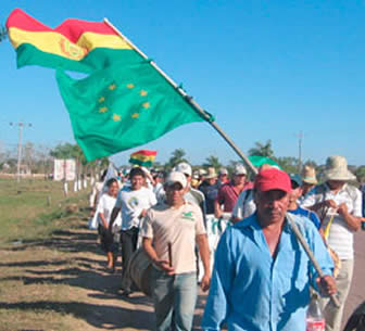 Marcha indígena del TIPNIS