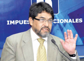 Roberto Ugarte, presidente del SIN
