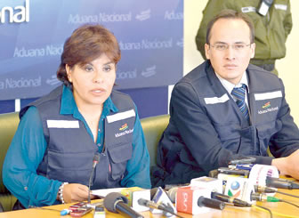 Marlene Ardaya, presidenta de la Aduana Nacional de Bolivia (ANB).