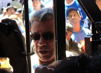 Leopoldo Fernández, el encarcelado candidato a la vicepresidencia por Plan Progreso.