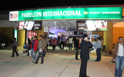 El pabellón Internacional de la Exposur 2014.
