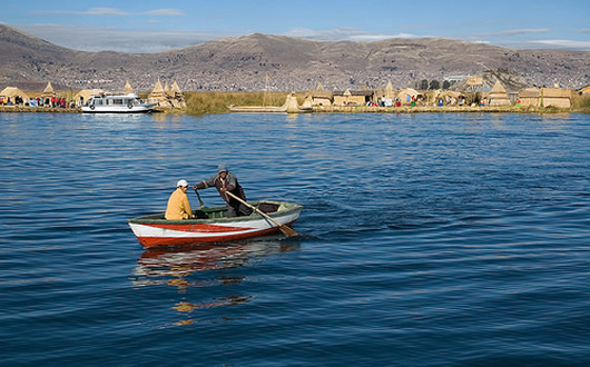 Lago Titicaca, situada en el altiplano paceño.