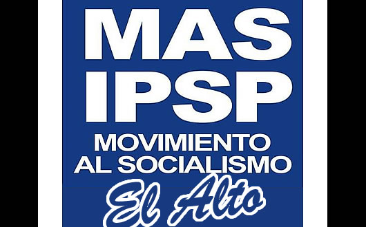 Movimiento Al Socialismo (MAS-IPSP) El Alto