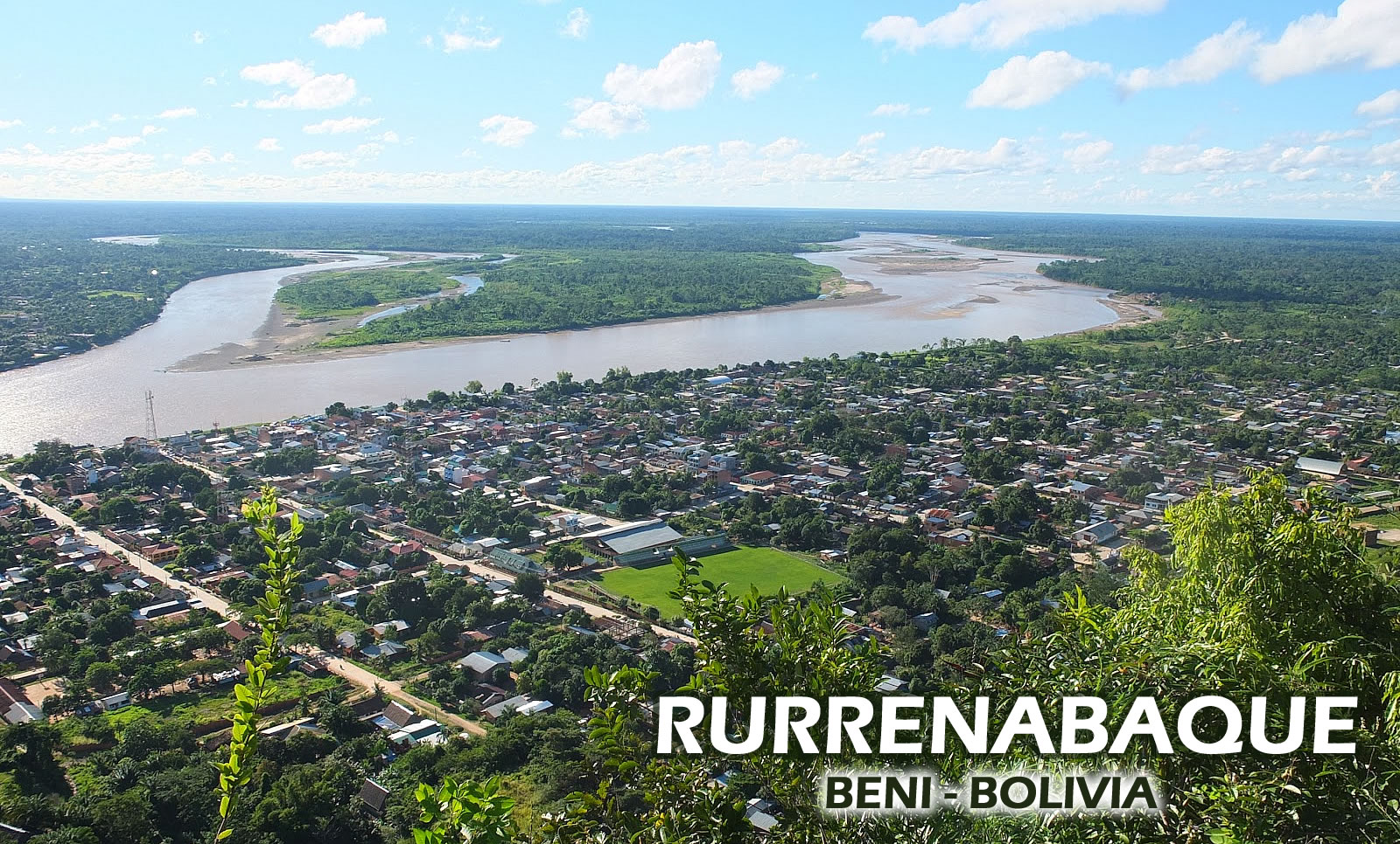 Rurrenabaque, Beni - Bolivia; destino actualmente impulsado por el Ministerio de Culturas y Turismo.