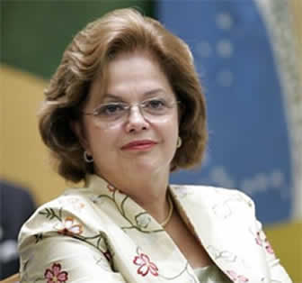 Dillma Rousseff, Primera presidenta de Brasil.