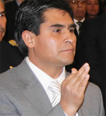 Wilfredo Ovando, presidente del Tribunal Supremo Electoral (TSE)