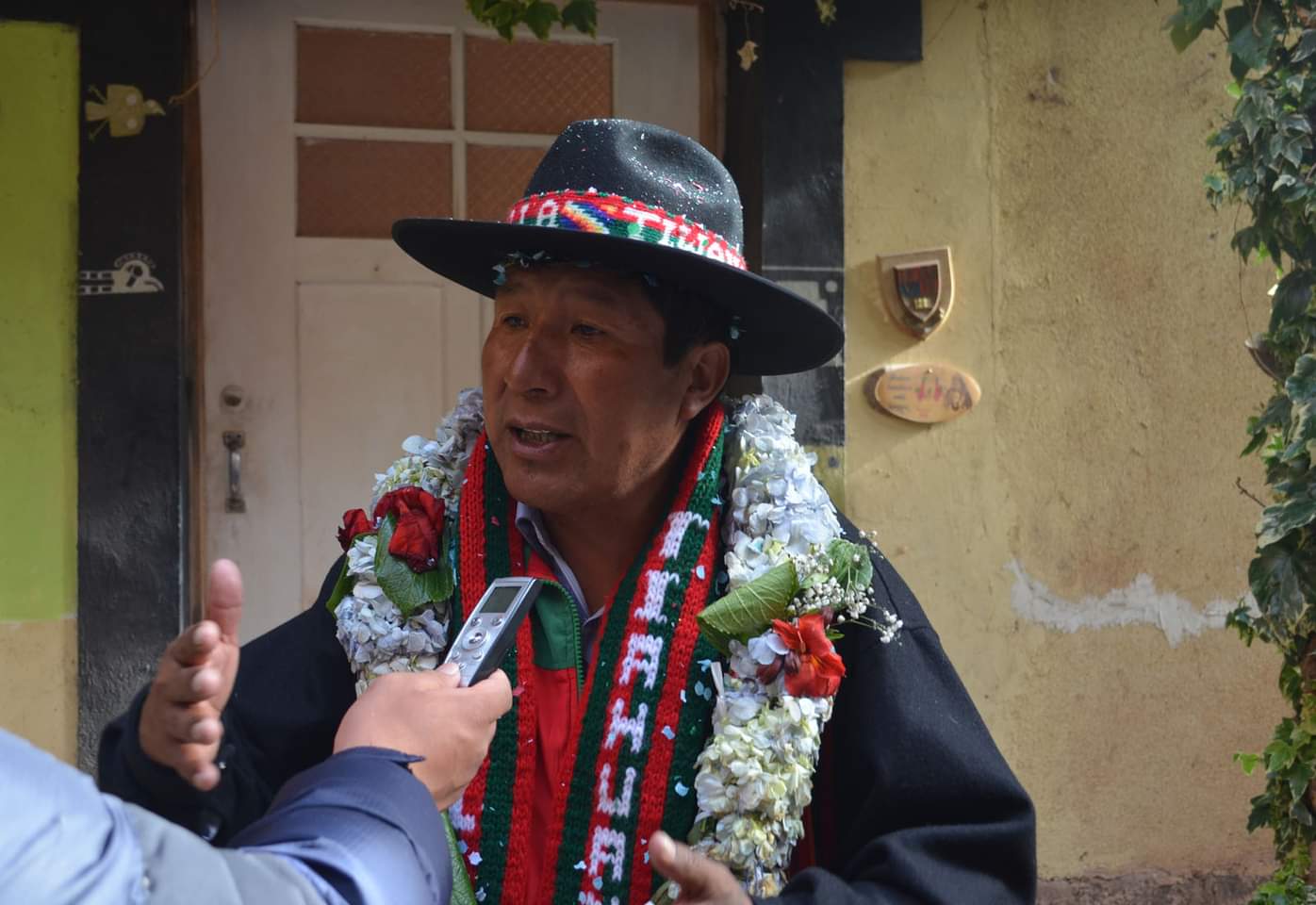 Pablo Aruquipa, candidato a la Alcaldía por el Municipio de Tiahuanacu