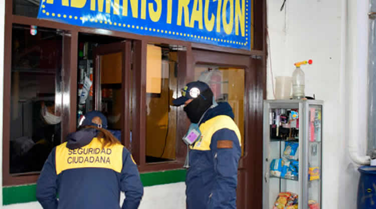 Seguridad Ciudadana de El Alto realiza control de los Alojamientos en la urbe.