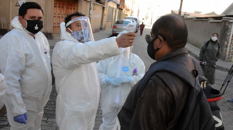 Reportan 5.175 casos de coronavirus en El Alto 