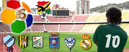 Liga Profesional del Futbol boliviano.