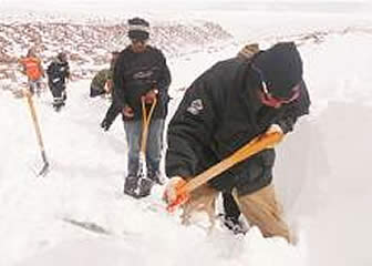 Nevada en Potosí