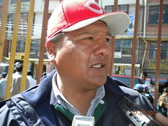 Sergio Choque, Secretario General de El Alto.