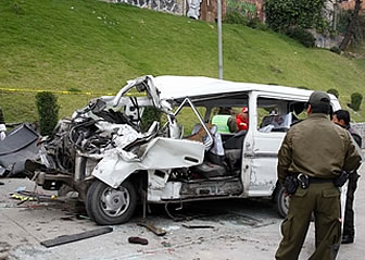 Trágico accidente en la Autopista La Paz - El Alto