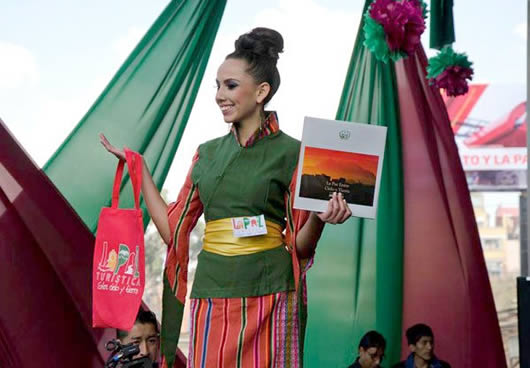 Verónica Gabriela Coronel del Barrio, candidata a Miss La Paz 2014