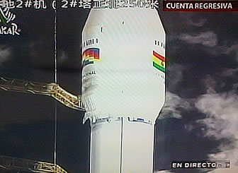 El primer satélite boliviano, Túpac Katari