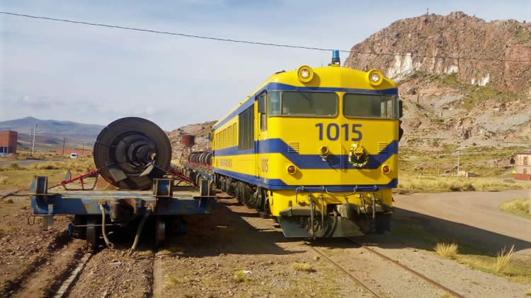 Se reactivó la ruta férrea Arica–La Paz.