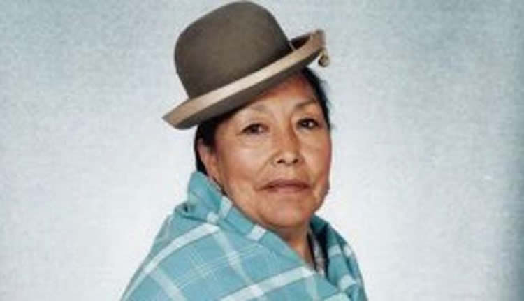 Agar Delós, actriz boliviana que falleció ayer.
