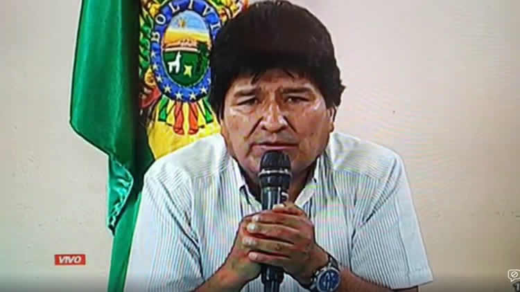 Evo Morales, presidente del Estado Plurinacional de Bolivia.