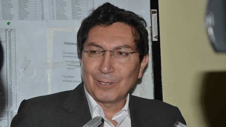 Iván Zambrana, director de la Agencia Boliviana Espacial (ABE).