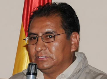 Santos Javier Tito Véliz, gobernador de Oruro