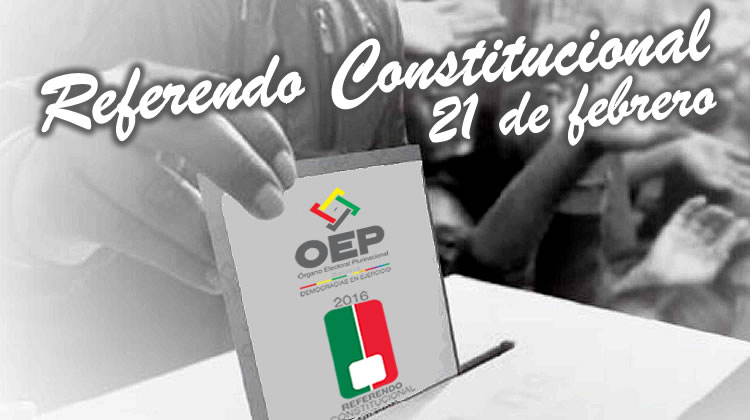 Referendo Constitucional 2016 en Bolivia