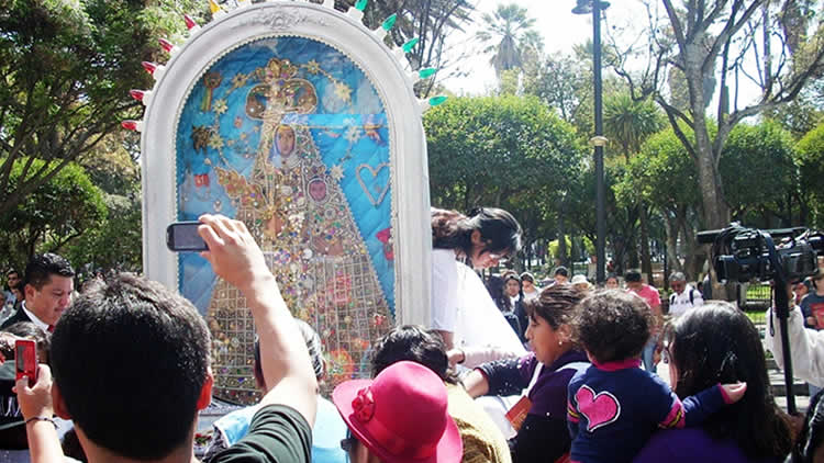 Virgen de Guadalupe en Sucre