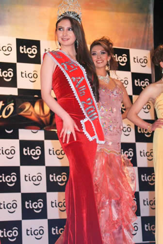 Tania Vargas, Miss El Alto 2011.