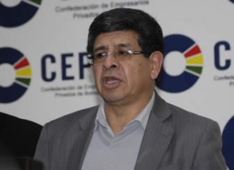 Carlos Villegas, presidente de YPFB.