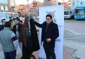 UPEA pretende acopiar veinte mil prendas para la época de invierno 