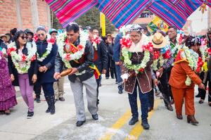 Calle Chacón estrena moderno pavimento rígido en el Distrito 6 