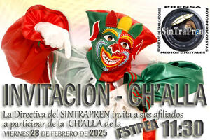 SINTRAPREN celebra con ch’alla la llegada del carnaval