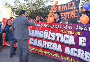 Lingüística e Idiomas de la UPEA crece en infraestructura