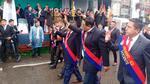 UPEA festeja 39 Años de vida de El Alto participando del desfile cívico y militar