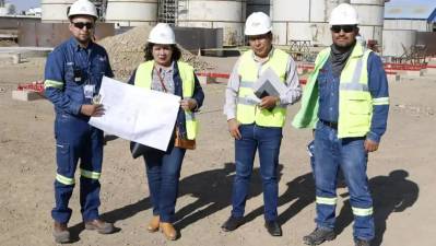 Construcción de la Planta de Biodiesel II en El Alto tiene un avance del 35%