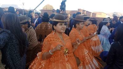 Tiahuanaco vive, siente y disfruta la Morenada