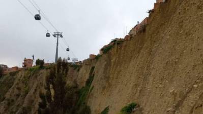 Calle de los amautas de El Alto en riesgo