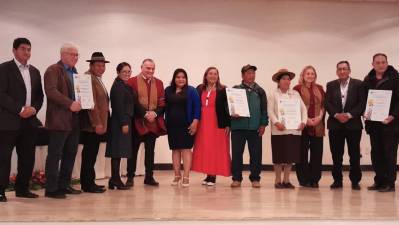 FAM y UNICEF entregan certificaciones 