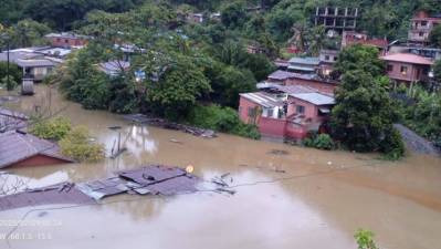 Reportan 117.000 familias afectadas por lluvias 