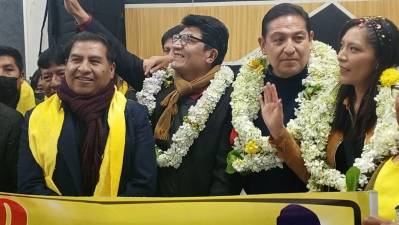 Respaldan candidatura de Samuel Doria Medina en El Alto 